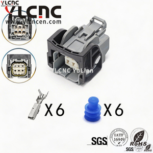 YLCNC 7189-2440-40 6 PIN Toyota 0E060 Injector Plug/gas Pedal Plug DJ7068-2.2-208