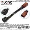 YLCNC 1J0973802 2 PIN Hand brake rear brake wheel cylinder motor plug Wire harness connector kit