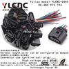 YLCNC 4B0 973 724 4 PIN Ignition Coil Plug Weatherproof Auto Harness Connector