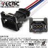 YLCNC 282545-1 3 PIN Crank Cam Cps Tps Iac Knock Sensor Connector Weatherproof Auto Harness Connector