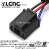 YLCNC 3 PIN Automotive H4 Female Socket Wire Harness Electrical Connector