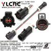YLCNC F20b-14a624-da 4 PIN Oxygen Sensor Connector Automotive Wire Harness Cable Assembly