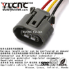 YLCNC 6189-0443 3 PIN Alternator Connector Automotive Wire Harness Junction Plug