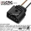 YLCNC 1k0973202 2 PIN Coolant Temperature Sensor Plug Connector Automotive Wire Harness Accessory Kit