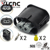 YLCNC 1-1355664-2 2 PIN BMW Car Front Bumper Fog Lamp Socket DJ7028A-2.8-200-P