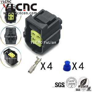 YLCNC 184248-1 4 PIN Oxygen Sensor Plug Socket DJ70413B-1.8-200