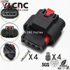 YLCNC 4-1456426-1 4 PIN Automobile Oxygen Sensor Connector DJ7042TA-1.2-200
