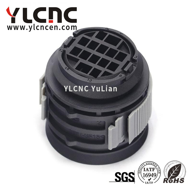 YLCNC 10847366 12 PIN Car Headlight Connector DJ7148-1.5/2.8-200