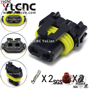 YLCNC 12059183 2 PIN Automotive Headlamps, Fog Lamps, Xenon Lamps, 9006, 9005, H7, H11, H4, Ballast Connectors DJ9005-21