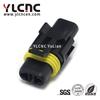YLCNC 12020599 2 PIN Plugs for Car Headlamps, Xenon Lamps, Fog Lamps And Running Lights DJY7028A-2.8-200-P