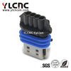 YLCNC 15439568 4 PIN Automotive Intake Temperature And Pressure Sensor Connector DJ7043YB-1.5-200-P