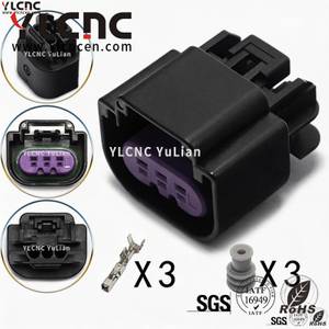 YLCNC 829-13511996 3 PIN Fuel Pump Sensor Connector DJ7031F1-1.5-200