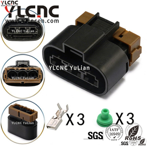 YLCNC PK015-03027 3 PIN High Power And High Current Connector DJ7037-7.8-21