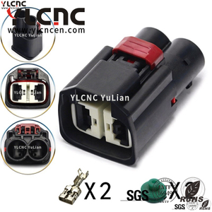 YLCNC 7287-1990-30 2 PIN Automobile Power Steering Pump Connector DJ70256-9.5-200-P