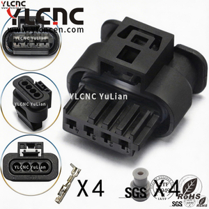 YLCNC 805-122-586 4 PIN Intake Pressure Sensor Connector DJ7041D-1.2-200