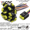 YLCNC 211PC052S0081 5 PIN Ignition coil connector Automotive wire harness cable assembly