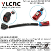 YLCNC 19257603 2 PIN Evaporative drain tank exhaust valve solenoid valve harness connector wire harness socket