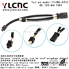 YLCNC 12518611289 4 PIN Engine coolant thermostat connector Auto wiring harness housing