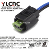 YLCNC 1-967644-1 2 PIN Car Reversing Radar Sensor Connector Automotive Wiring Harness Connector