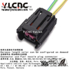 YLCNC 8e0973722 2 PIN Fuel Nozzle Plug Connector Automotive Wiring Harness Connector
