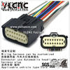 YLCNC 33472-1601 16 PIN Automobile Headlight Wiring Harness Plug Automotive Wire Harness Accessory Kit