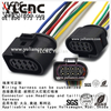 YLCNC 8d0 973 734 8 PIN Headlamp, Headlamp, Taillight Wiring Harness Sealed Auto Wire Harness Plug