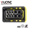 YLCNC 0-1670898-1 10 PIN J6P Headlight Socket for Automobiles/heavy Trucks DJ7106Y-1.5/2.8-200