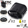 YLCNC 1-1355668-2 2 PIN BMW Car Front Bumper Fog Lamp Socket DJ7027A-2.8-200-P