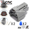 YLCNC 6189-0035 2 PIN Fuel Injector Nozzle Connector DJ7024AY-2-208-P