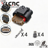 YLCNC 1-1456426-6 4 PIN Intake grille motor connector DJ7042T-1.2-200