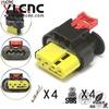 YLCNC 35126381 4 PIN Front And Rear Radar Harness Plugs DJ7047L-1.2-200-P
