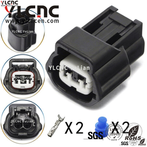 YLCNC 6189-0772 2 PIN Water Temperature Sensor Connector DJ70214A-2.3-200-P