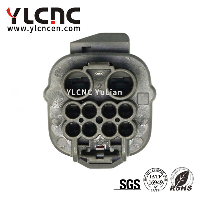 YLCNC 6189-0555 10 PIN Car OBD2 Connector DJ7101-2.2/6.3-208-P