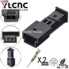 YLCNC 1-968654-1 2 PIN Car High-frequency Speaker Wiring Harness Plug DJ7021YC-0.6-110-P