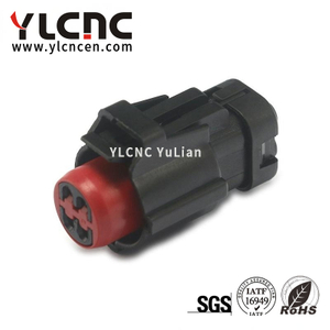 Ylcnc 1U2Z-14S411-Aea 4 Pin Wave Box Body Plug Dj7047D-1.5-200
