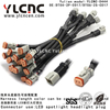 YLCNC DT04-2P-C017 2 PIN LED spotlight headlight plug Automotive wiring harness connector