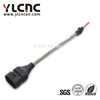 YLCNC 2 PIN Automotive Light-emitting Diode Light Strips H1, H4, H7, H11, Light-emitting Diode Lamp Sockets, Wiring Harnesses Automotive Wire Harness Replacement Plug