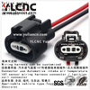 YLCNC 90980-11163 2 PIN Automotive Intake Air Temperature Iat Sensor Wiring Harness Connector Weatherproof Auto Harness Connector