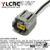 YLCNC 178390-1 2 PIN Automotive Engine Coolant Temperature Sensor Connector Weatherproof Auto Harness Connector