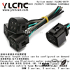 YLCNC 9449401 4 PIN Electronic Water Pump Harness Plug Wire Harness Electrical Connector