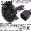 YLCNC 12527519996 3 PIN Engine High Pressure Pack Ignition Coil Wiring Harness Automotive Harness Socket