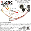 YLCNC 6745-81-9210 3966805 4 PIN Fuel Injector Harness Automotive Wire Harness Repair Connector