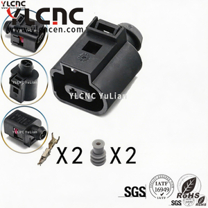 YLCNC 1746894-1 2 PIN Exhaust Temperature Sensor Connector DJ7025A-1.5-200