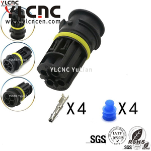 YLCNC A0015407317 4 PIN Oxygen Sensor Connector DJ3042C-1.5-200