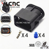 YLCNC 1-1452361-2 4 PIN Car Gasoline Pump Fuel Pump Connector DJ30451A-2.5-200-Y