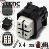 YLCNC 6195-0315 4 PIN Fuel Pump Plug DJ7046C-2.2-200-Y