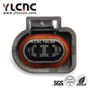 YLCNC 6N0973702 2 PIN Automobile Brake Fluid Level Sensor Plug DJ7022F-1.5-200-P