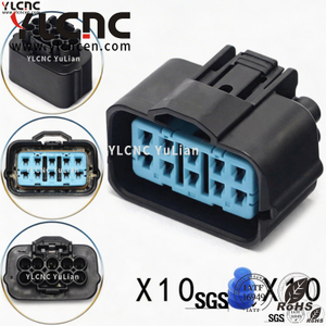 YLCNC 6189-0616 10 PIN 10-pin Female Automotive Waterproof Connector, Engine Transmission Gear Switch PlugDJ71010-2.2-200-Y