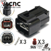 YLCNC KPB016-03427 3 PIN Car Water Temperature Sensor Connector DJ7038Y-2.2-200-P