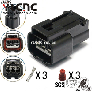 YLCNC KPB016-03427 3 PIN Car Water Temperature Sensor Connector DJ7038Y-2.2-200-P